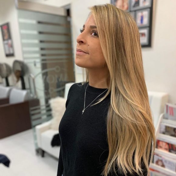 hair extensions with highlights Amoy NYC