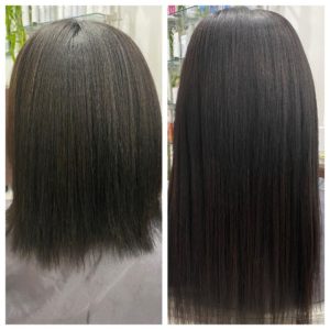 18 in hair extensions relaxed texture amoy couture NYC