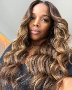 custom color for hair extensions by Amoy Couture NYC