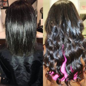 short to long hair extensions amoy couture NY